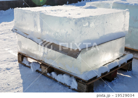 big translucent ice blocs in the sunshine big translucent ice blocs in the sunshine 19529034