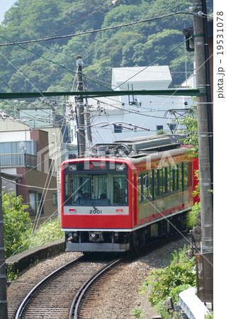 箱根登山鉄道 2000形 箱根湯本駅付近 箱根登山鉄道 2000形 箱根湯本駅付近 19531078