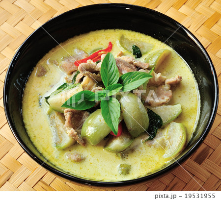 Green pork Curry , Thai cuisine Green pork Curry , Thai cuisine 19531955