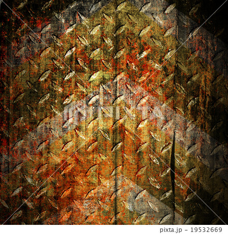 Texture  Grunge Rusty Steel Floor Plate  19532669