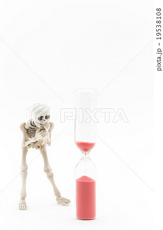 短命にあわてふためくガイコツ:Skeleton on the verge of deat 19538108