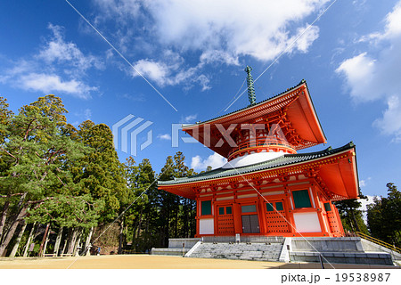 壇上伽藍　根本大塔 19538987