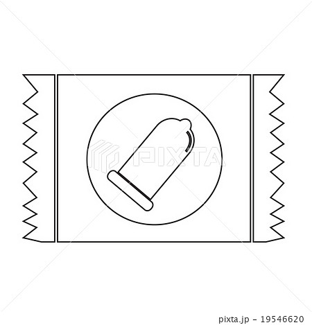 Condom Package icon protection sign Condom Package icon protection sign 19546620