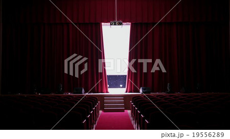 Movie Theater Cloth Curtains Open Movie Theater Cloth Curtains Open 19556289