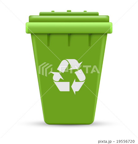 Green recycle outdoor container 19556720