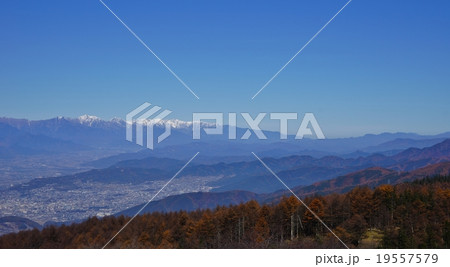 高ボッチから北アルプス初冬 19557579