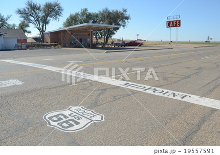 ルート６６沿線に残る景色（ミッドポイント） 19557591