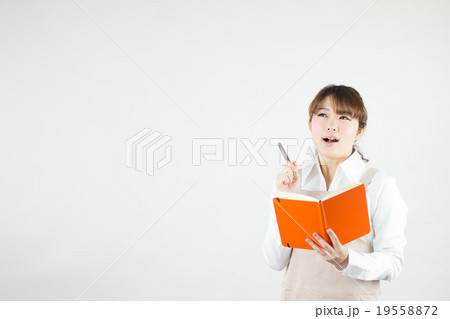 エプロン(白バック) エプロン(白バック) 19558872