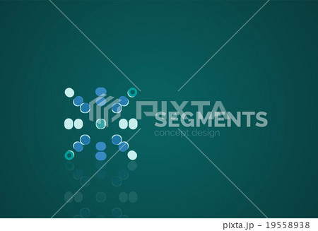 Vector outline minimal abstract geometric logo 19558938