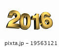 3D 2016 new year gold 19563121