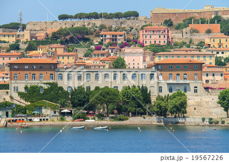 Portoferraio from the sea, Elba island, Italy Portoferraio from the sea, Elba island, Italy 19567226