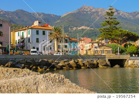 Coast of Tyrrhenian Sea, Marciana Marina on Elba 19567254