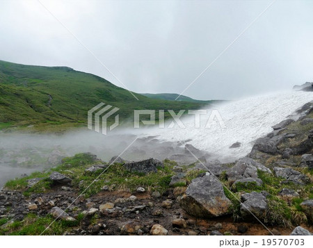 鳥海山　賽の河原　山形 19570703