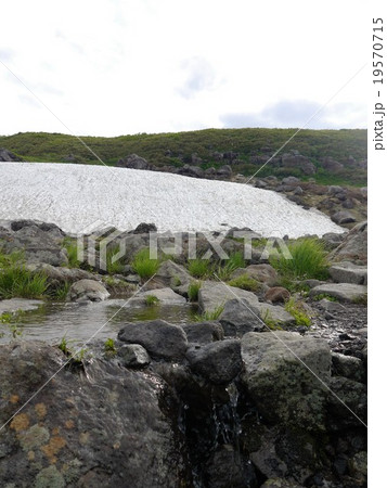 鳥海山 賽の河原 山形 鳥海山 賽の河原 山形 19570715