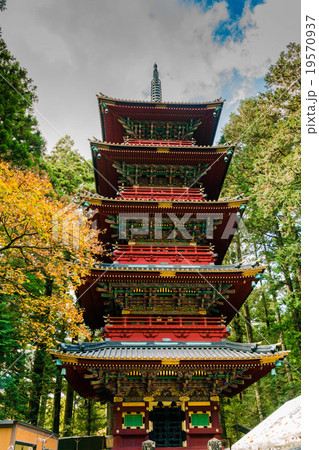 日光 東照宮 五重塔 19570937