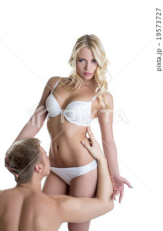 Guy takes off panties of his sexy girlfriend Guy takes off panties of his sexy girlfriend 19573727