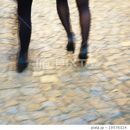 blur young women legs 19576324