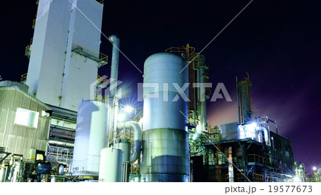 工場夜景 19577673