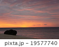 与論島の夕焼け 19577740