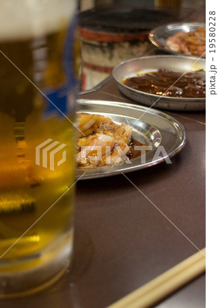 ビールと焼肉 19580228