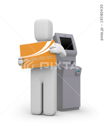 Person with bankcard 19580430