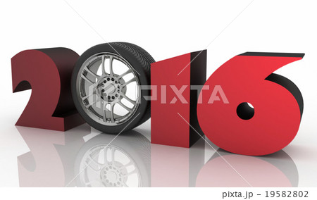 2016 year. Isolated 3D image 2016 year. Isolated 3D image 19582802