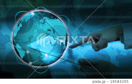 The social network.Internet concept 19583205