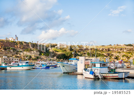Port of Mgarr on the small island of Gozo, Malta. 19585525