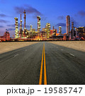 Petrochemical plant at sand desert 19585747