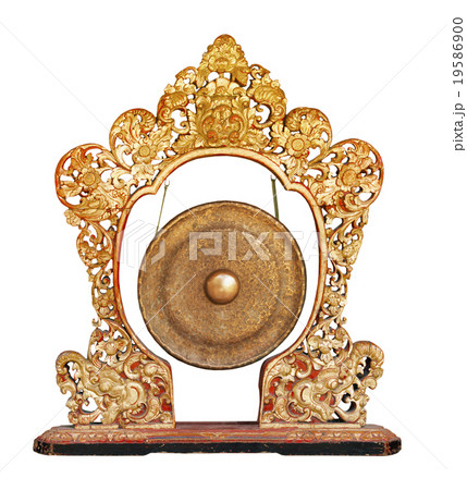Traditional balinese gong - musical instrument 19586900