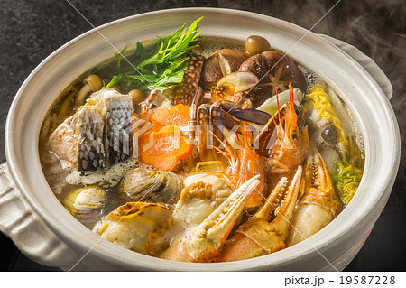 Seafood Japanese-style stew Seafood Japanese-style stew 19587228
