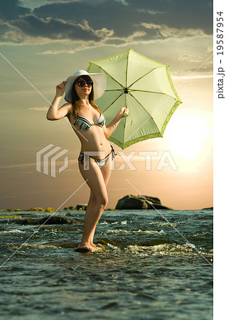 girl on river 19587954