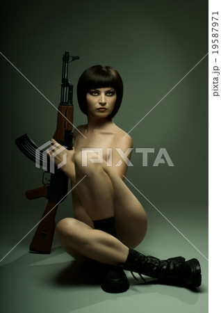 sexy  soldier 19587971