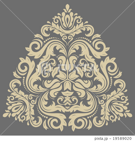 Oriental Abstract Vector Pattern 19589020