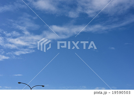 青空と街灯 19590503