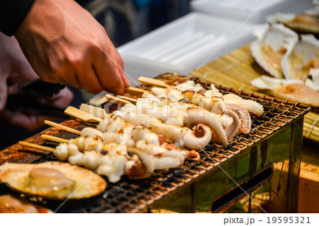 いかげそ串焼き いかげそ串焼き 19595321