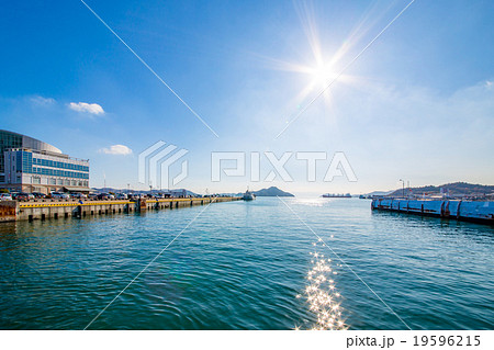 宇野港からの風景 宇野港からの風景 19596215