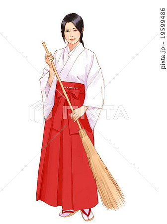 A Priestess Stock Illustration