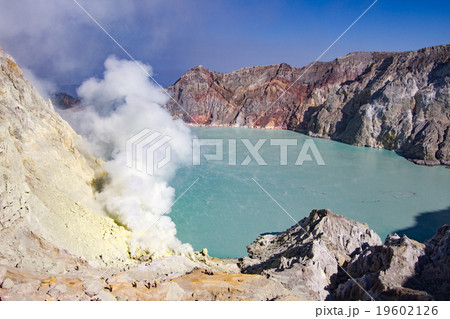Ijen Crater landscape East Java, Indonesia 19602126