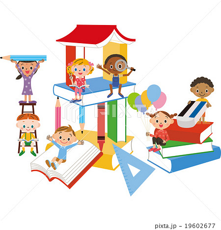 本と子供達 本と子供達 19602677