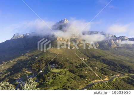 テーブルマウンテンの岩山 19603950