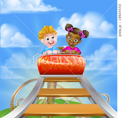 Roller Coaster Fair Theme Park 19604550