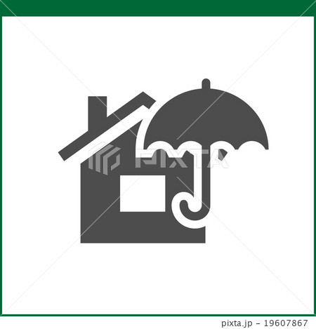 Property insurance icon 19607867