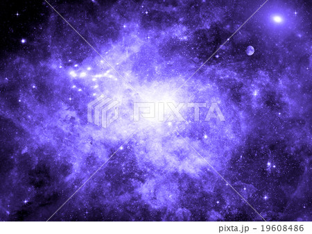 galaxy in a free space 19608486