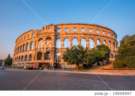Ancient Roman Amphitheater in Pula, Croatia Ancient Roman Amphitheater in Pula, Croatia 19608997