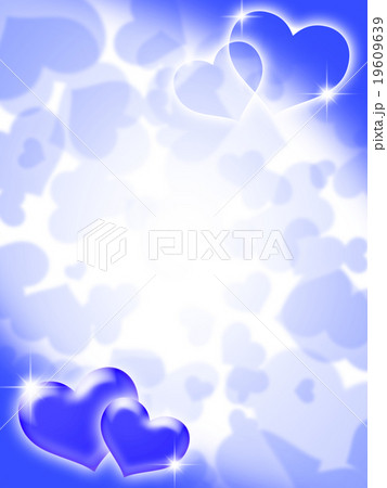 輝くハート 19609639
