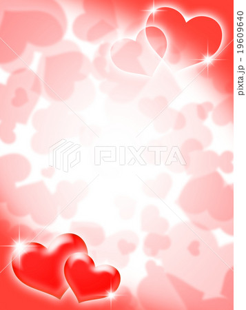 輝くハート 19609640