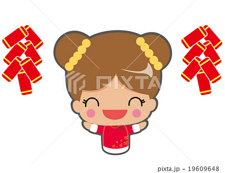 チャイナ服の女の子 19609648