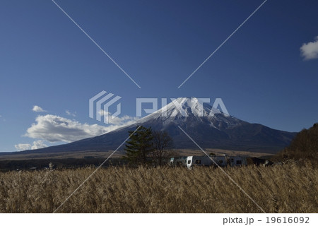 富士山　鳥居地トンネル付近（忍野側） 19616092
