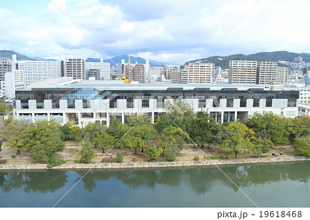 広島城天守閣からの景観 19618468